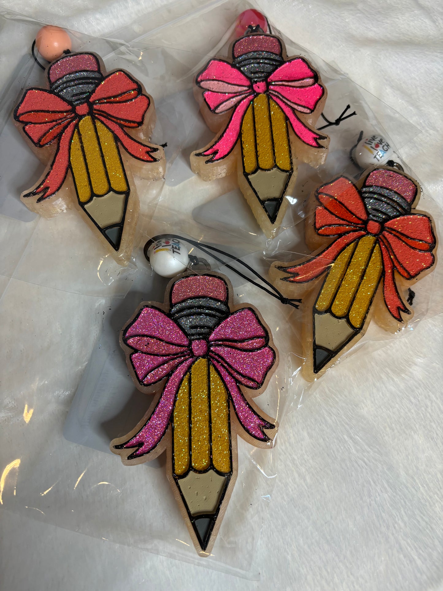 Pencil Bow Freshie-Multiple Scents