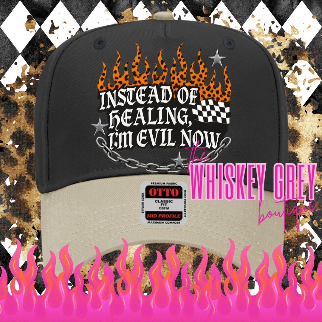 I'm Evil Now Hat-BUILD YOUR OWN