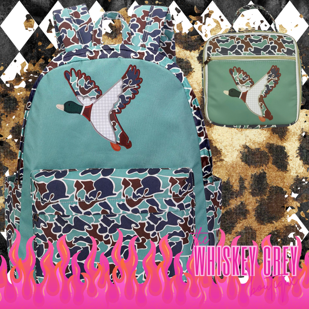 Duck Camo backpack PRE ORDER