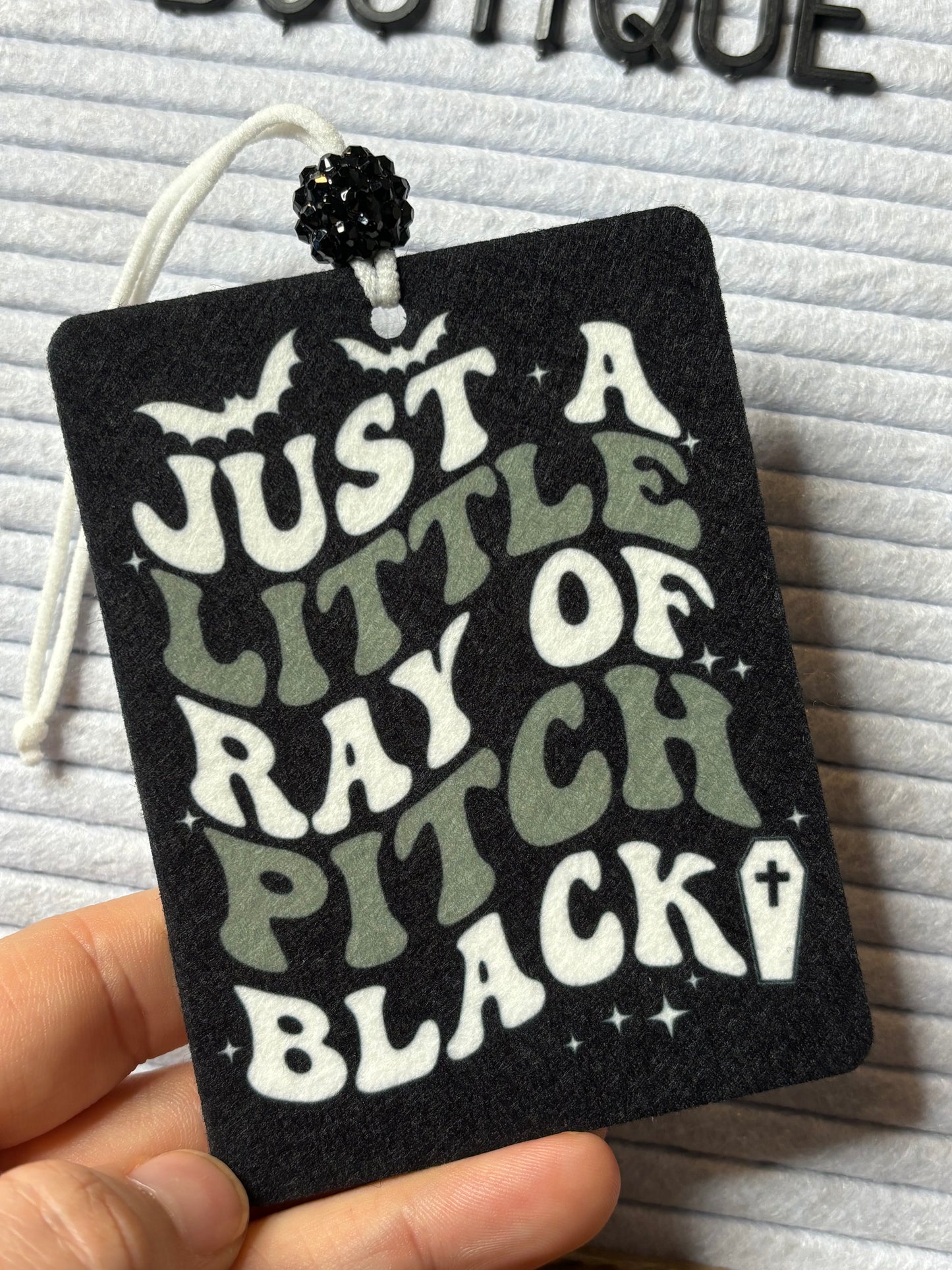 Felt Freshie-Ray of Pitch Black