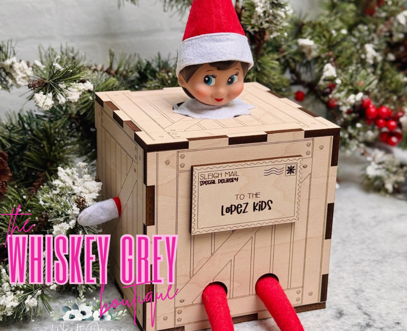 Elf Delivery Box