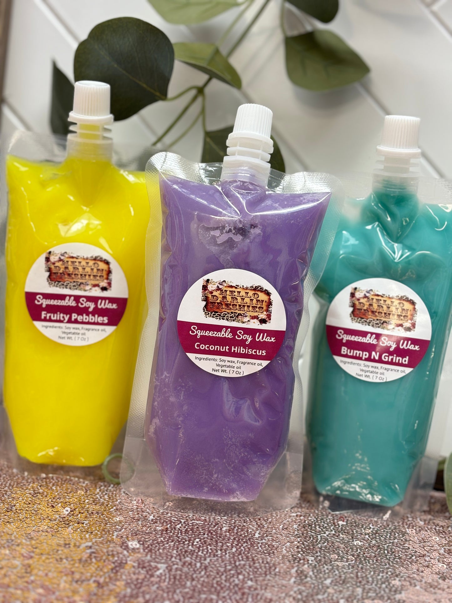 Squeezable Wax-Multiple Scents Available