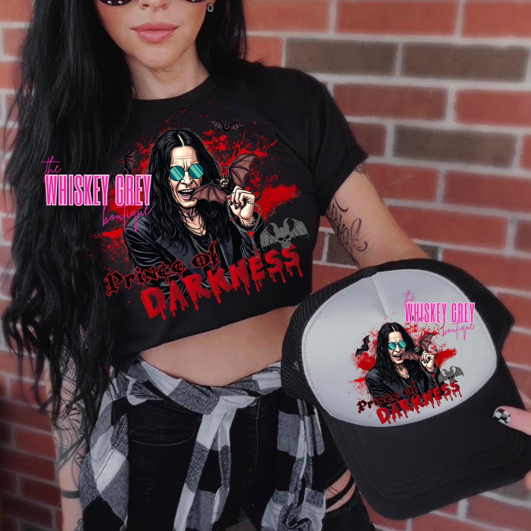 Ozzy Ozbourne Tee 3 & Hat