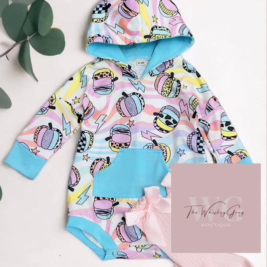 Retro Pumpkin Onesie