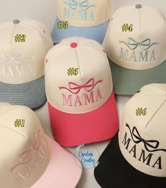 Mama Coquette Embroidered Hat-Pre Order (Closes 11/2)