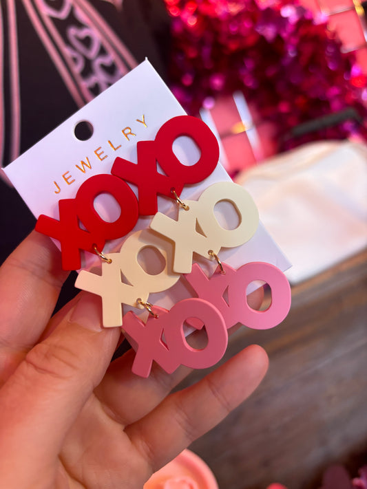 XOXO Dangle Earrings