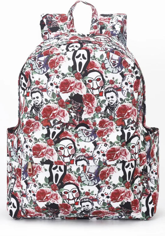 Floral Halloween Back pack PRE ORDER