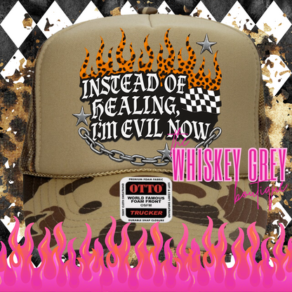I'm Evil Now Hat-BUILD YOUR OWN