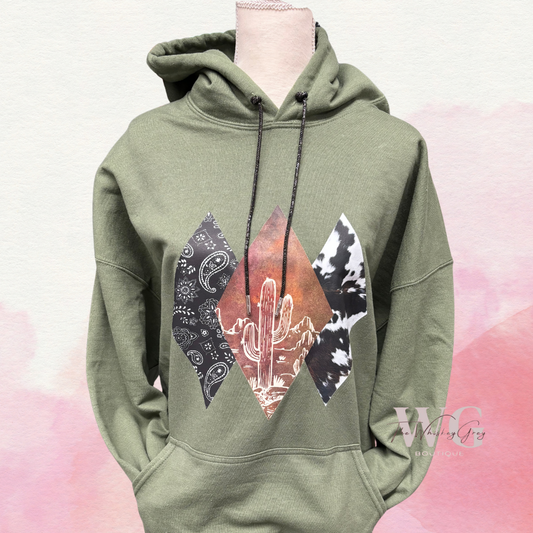 “Western Diamonds” Hoodie