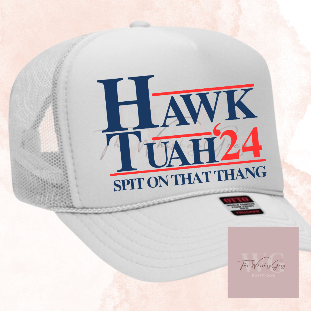 "Hawk Tuah 24" Trucker Hat