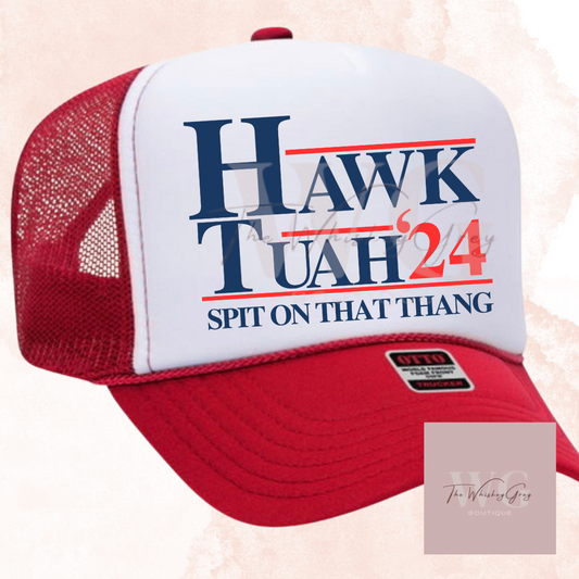 "Hawk Tuah 24" Trucker Hat