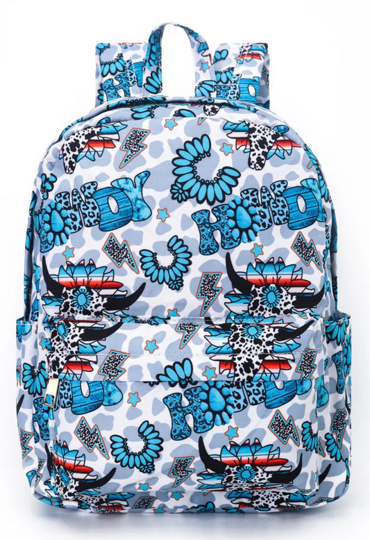 Howdy Western Back pack PRE ORDER