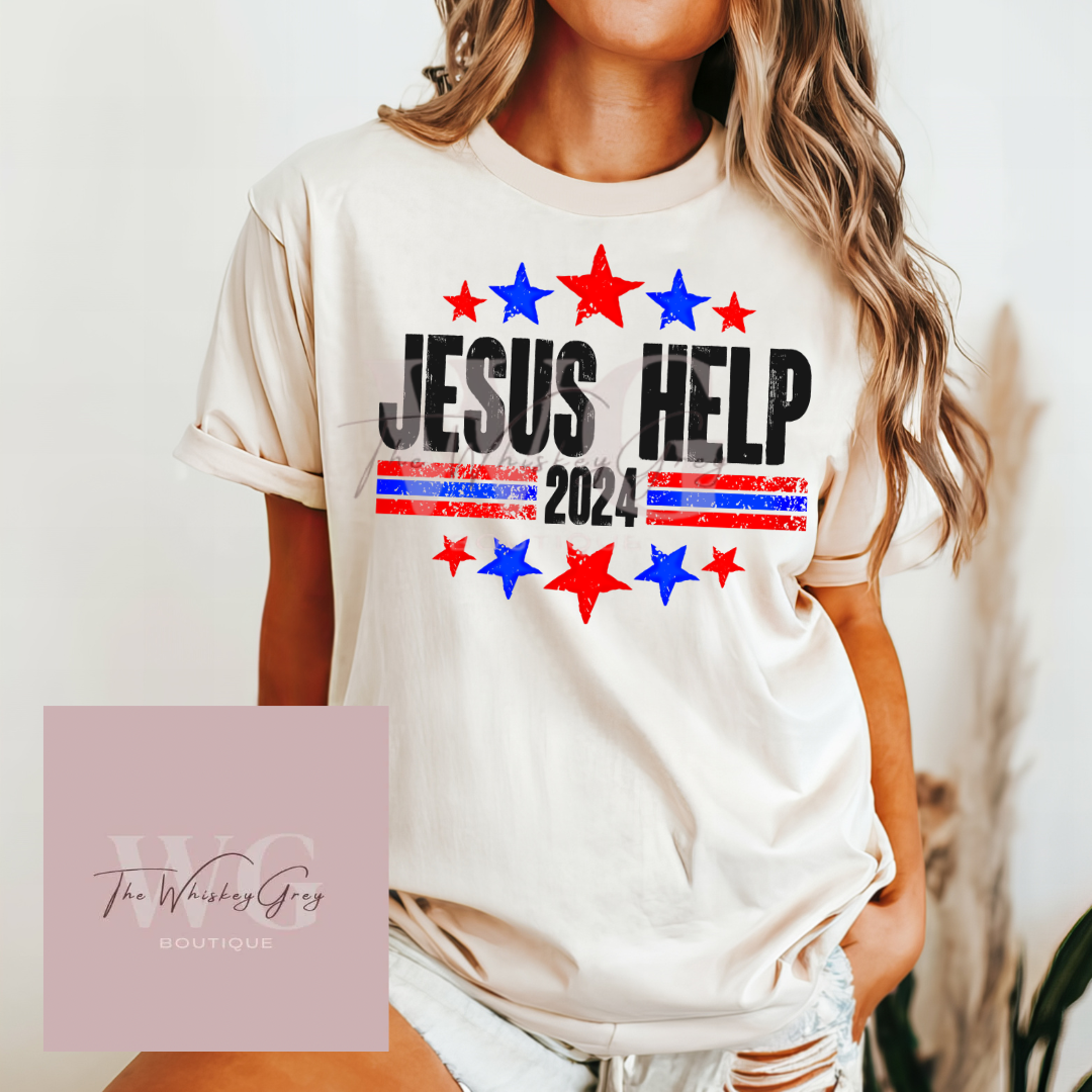 “Jesus Help Us” Tee