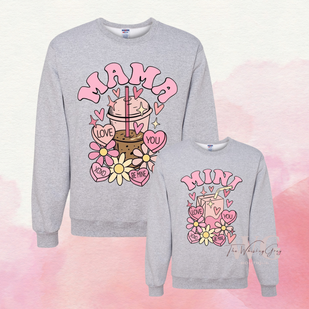 “Valentines Groovy Mama & Mini”