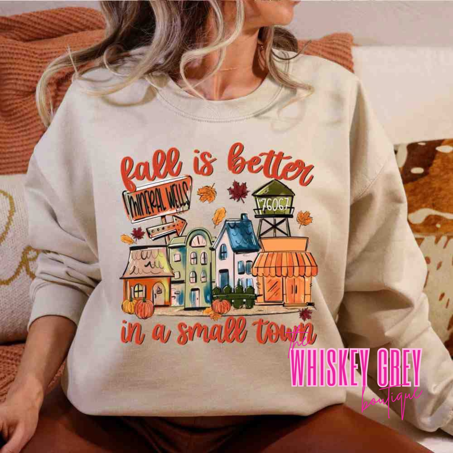 Fall Is Better In A Small Town-Customizable