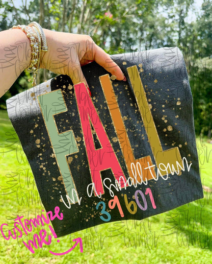 Fall in a Small Town-Custom Zip Code