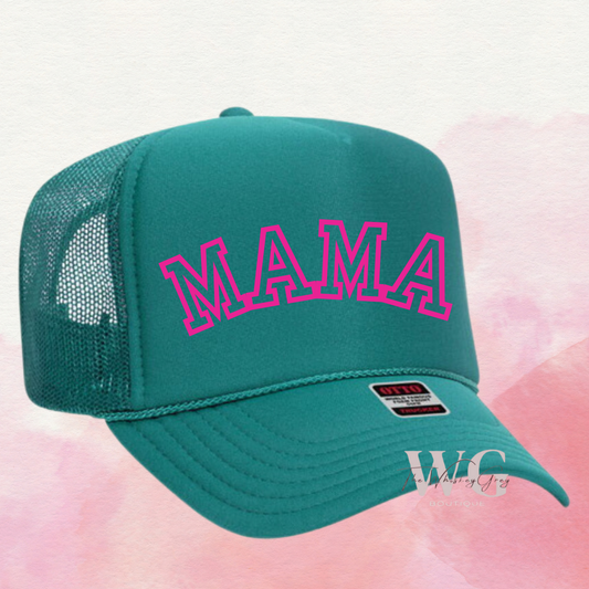Varsity Mama Trucker Hat