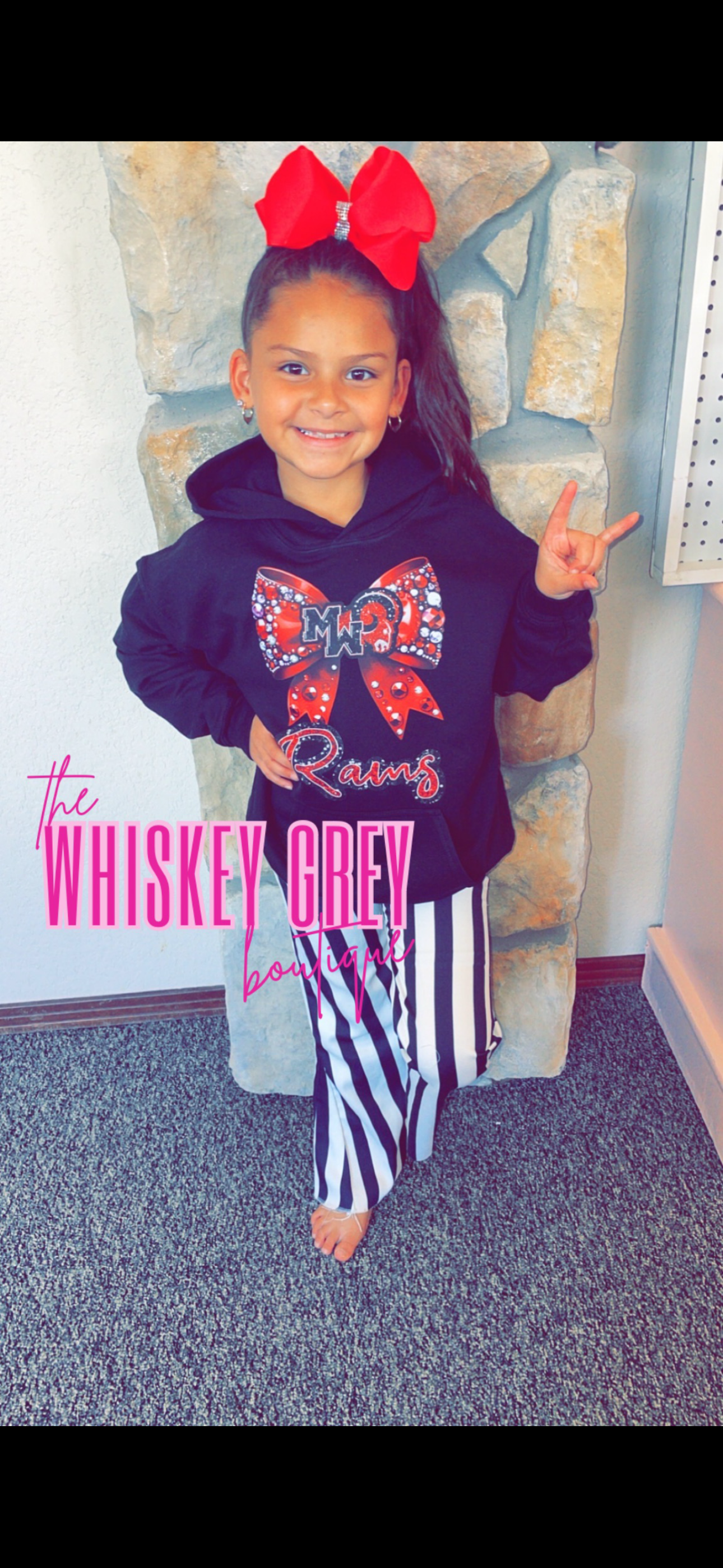 Striped Bell Bottoms