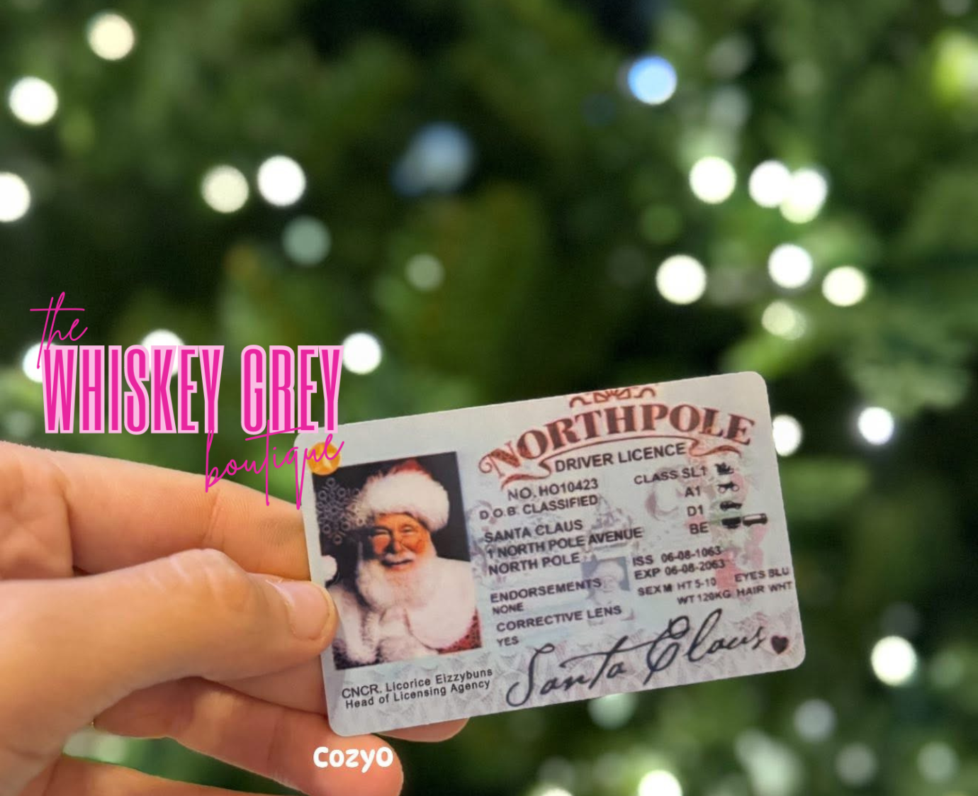 Santa’s Drivers License