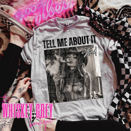 Tell Me About It Sub Tee