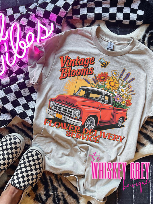 Vintage Blooms Sub/DTF Tee