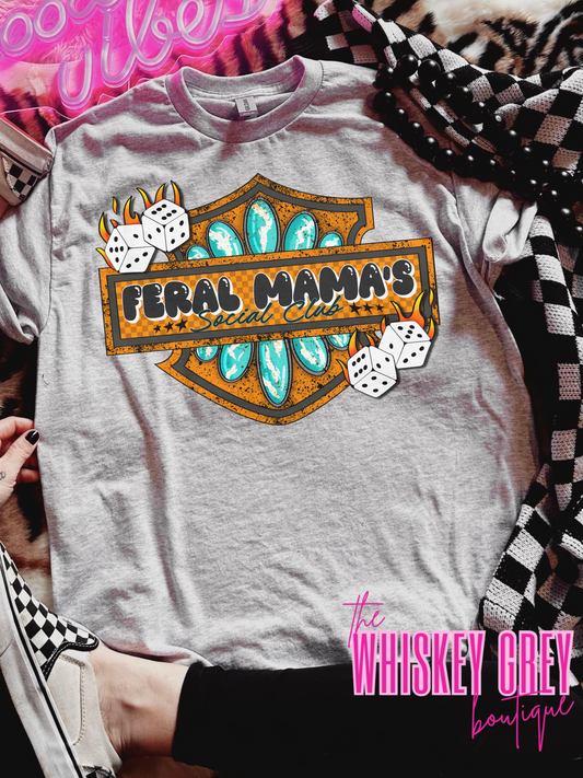 Feral Mama Social Club Sub/DTF Tee