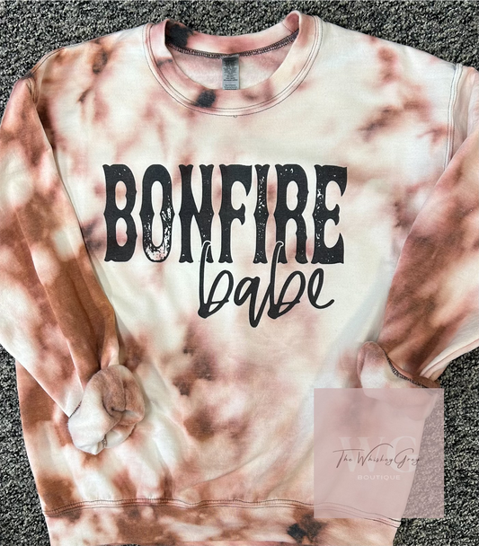 "Bonfire Babe" Crewneck